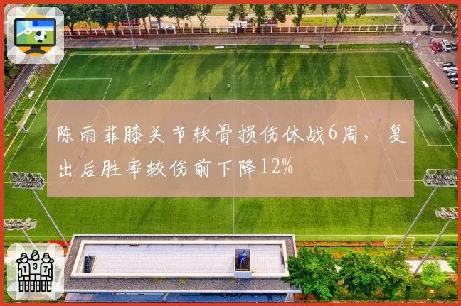 陈雨菲膝关节软骨损伤休战6周，复出后胜率较伤前下降12%
